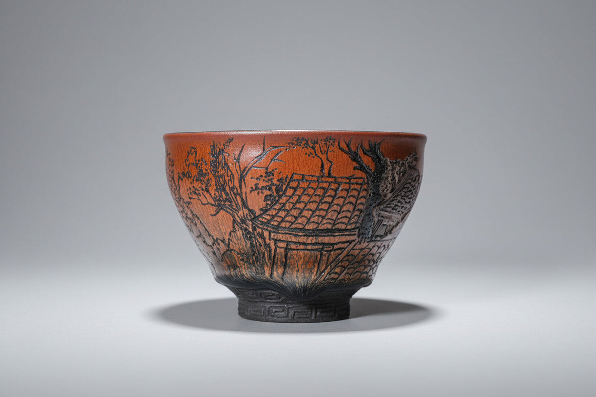 Hand-Carved Porcelain, One-of-a-Kind Art