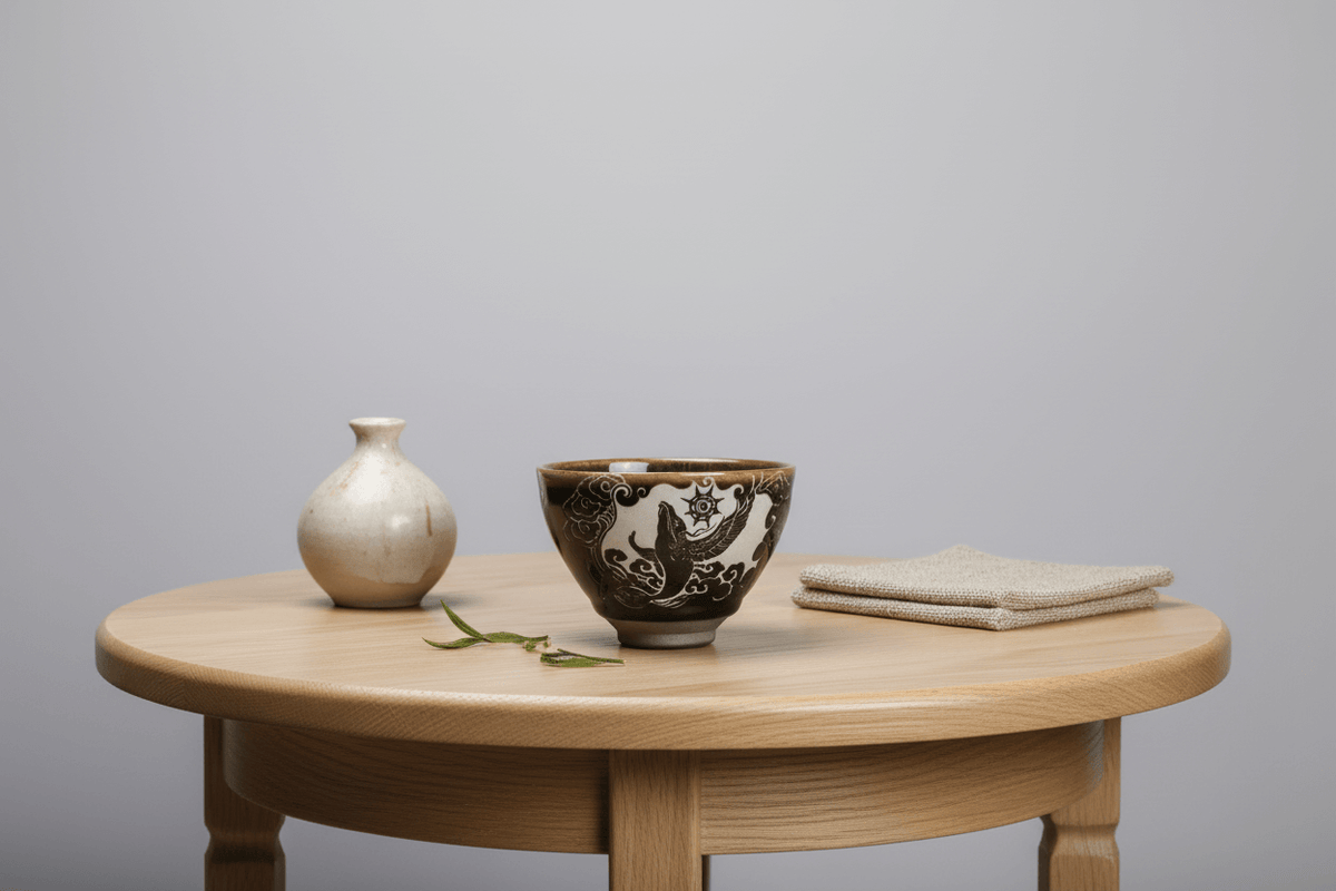 Where Tea Meets Timeless Craft: Carved Porcelain as Functional Art