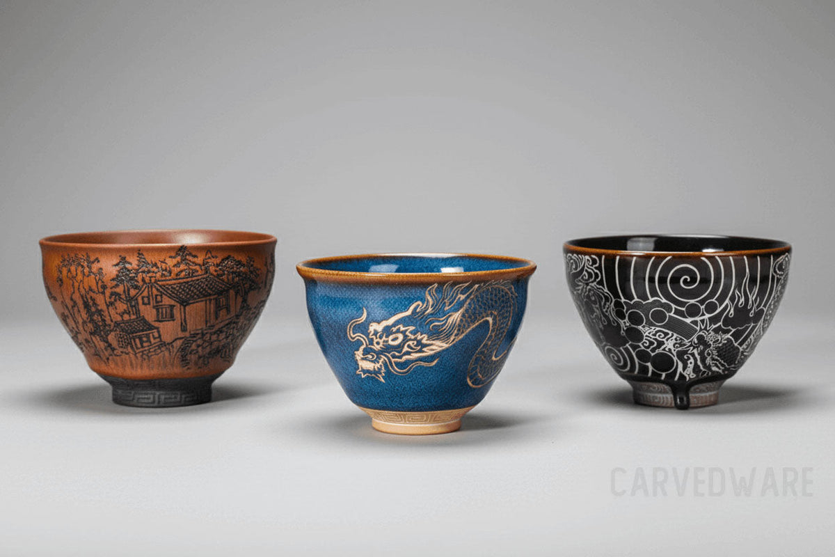 Hand Carved Porcelain Patterns: One-of-a-Kind Art in Every Detail