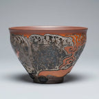 Carved Porcelain Tea Cup - Half Buddha Whole Self