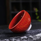Spiral Jian Zhan Tenmoku Tea Cup