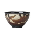 Carved Porcelain Tea Bowl Arowana