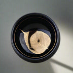 Inkwell Leaf Jian Zhan Tenmoku Tea Cup