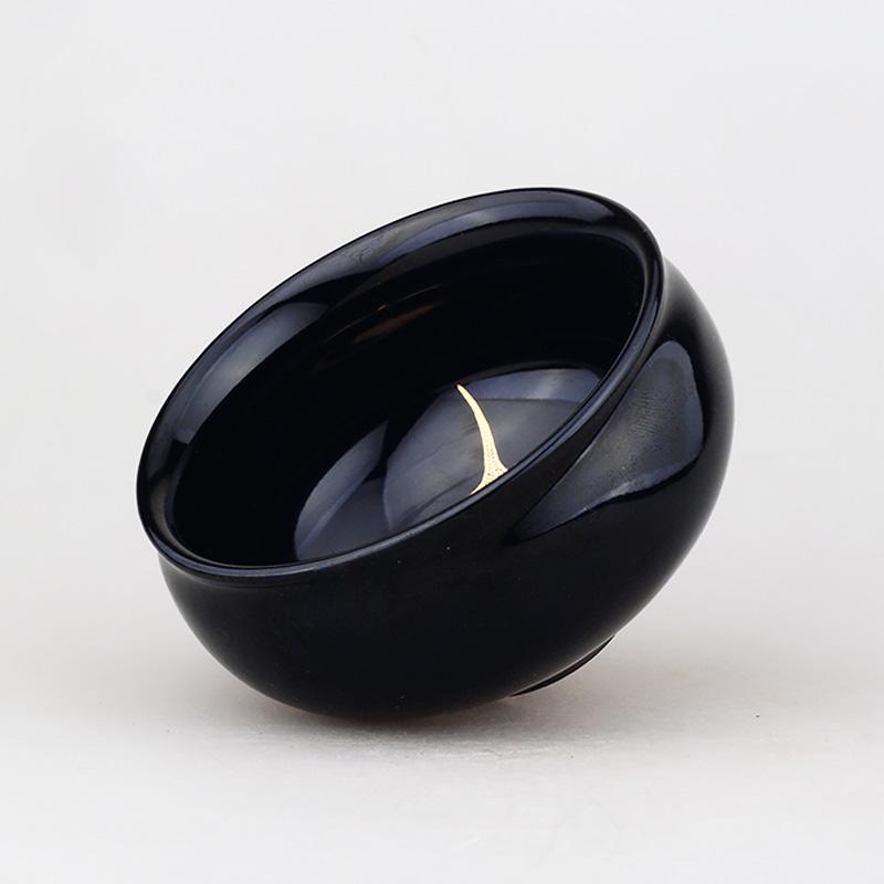 Inkwell Leaf Jian Zhan Tenmoku Tea Cup