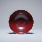 Hand-Carved Porcelain Tea Bowl -Great Wall