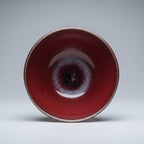 Hand-Carved Porcelain Tea Bowl -Toast to the Moon