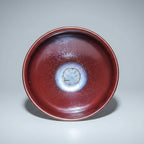 Hand Carved Ceramic Decorative Bowl Bull OX