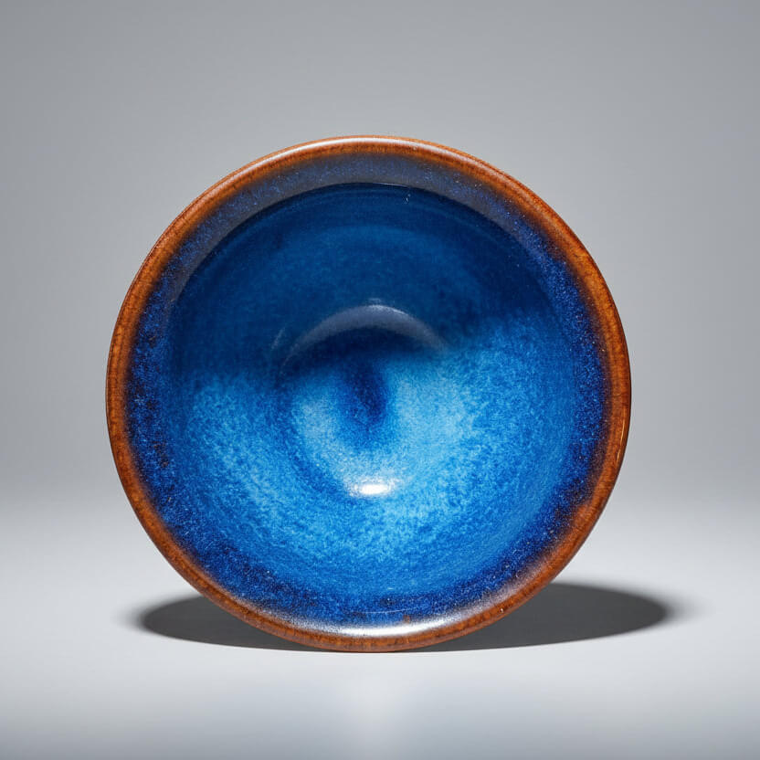 Hand Carved Ceramic Bowl -Dragon