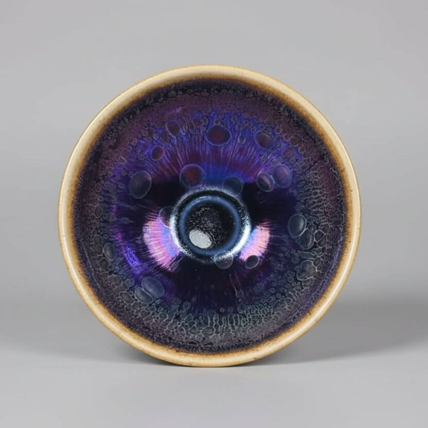 Hand Carved Porcelain Tea Cup Kun Peng