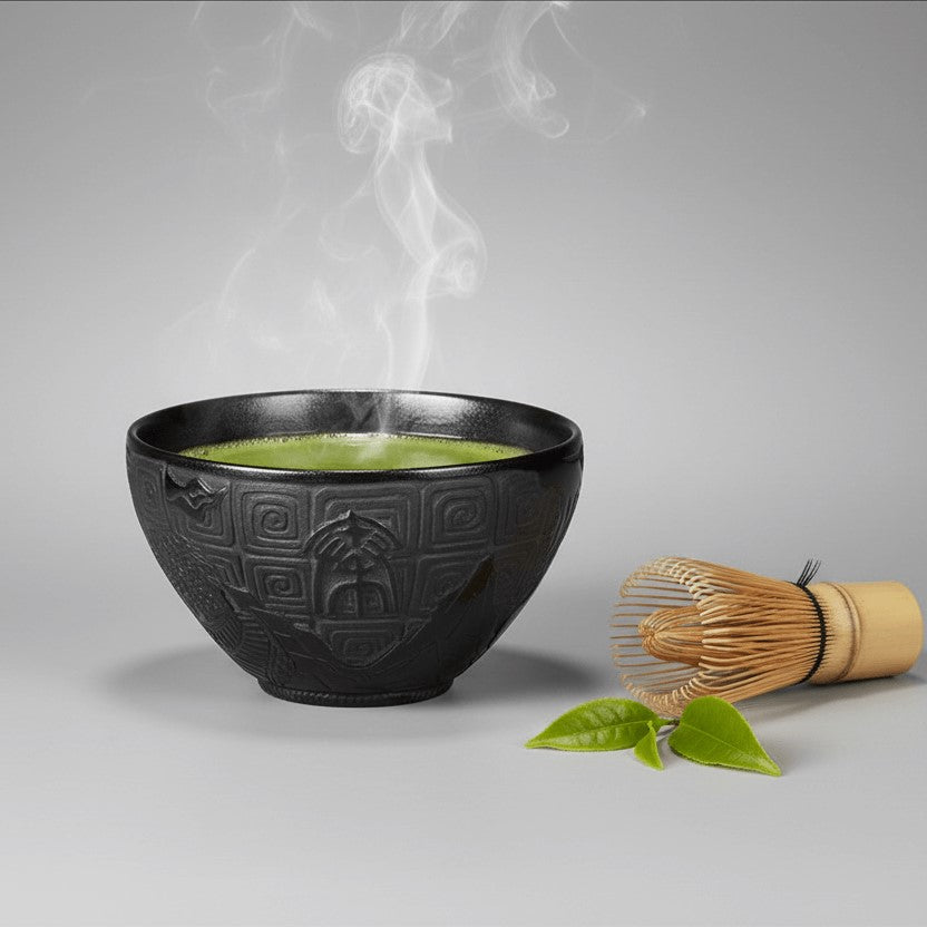 Hand Carving Tea Bowl First Emperor of China Qin Shi Huang