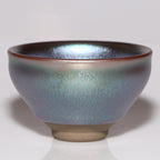 Tenmoku Tea Cup Color Blue