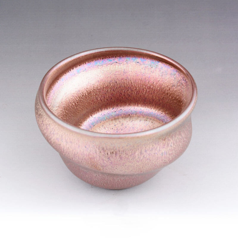 Colourful NiuNiu Jian Zhan Tenmoku Chawan Tea Cup
