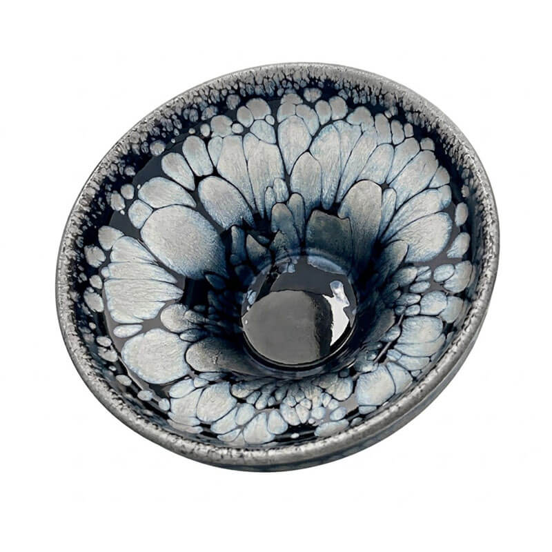 Magnolia Tenmoku Tea Cup