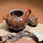 Partridge Jian Zhan Tenmoku Lantern Teapot