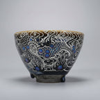 Porcelain Carving Nine Pearl Dragon King