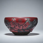 Porcelain Engraving Decorative Bowl