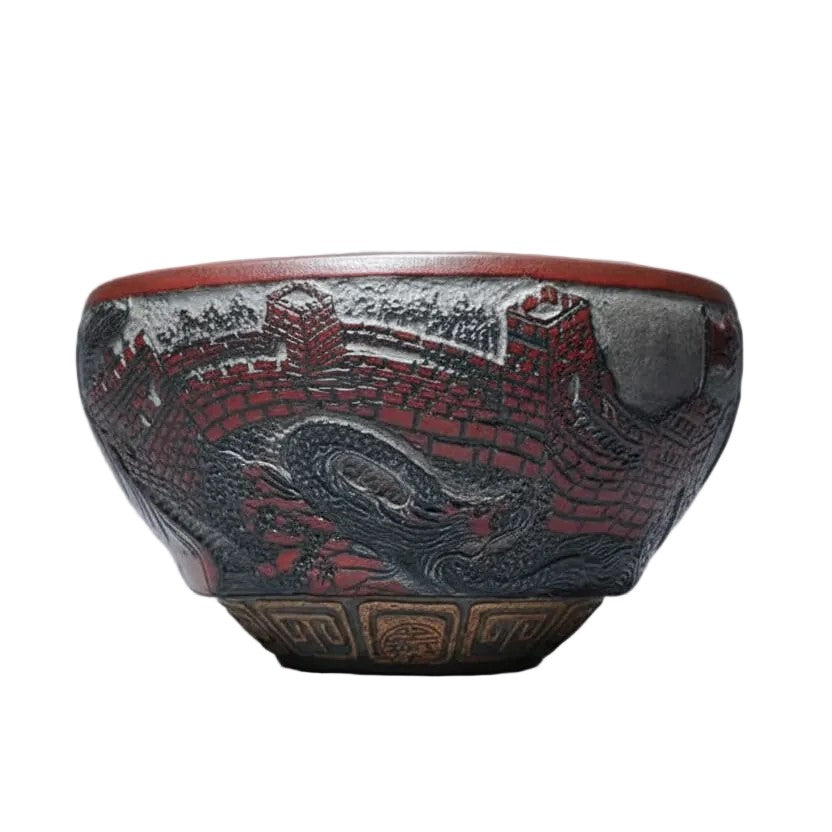 Porcelain Engraving Decorative Bowl