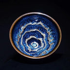 Snow Coiling Dragon Tenmoku Jian Zhan Tea Cup