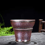 Sunset Tenmoku Jian Zhan Tea Set
