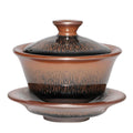 Hare's Fur Gaiwan Tenmoku Set