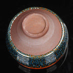 Blue Peacock Jianzhan Tenmoku Tea Cup