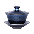 Kirin Gaiwan Tenmoku Tea Set