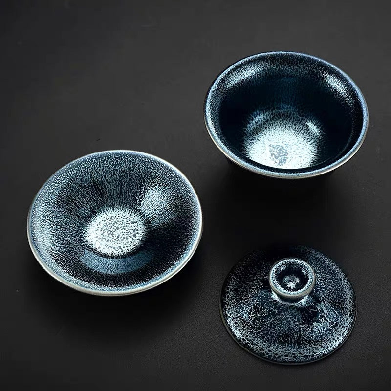 CarvedWare Kirin Gaiwan Tea Set