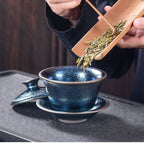 Kirin Gaiwan Tenmoku Tea Set