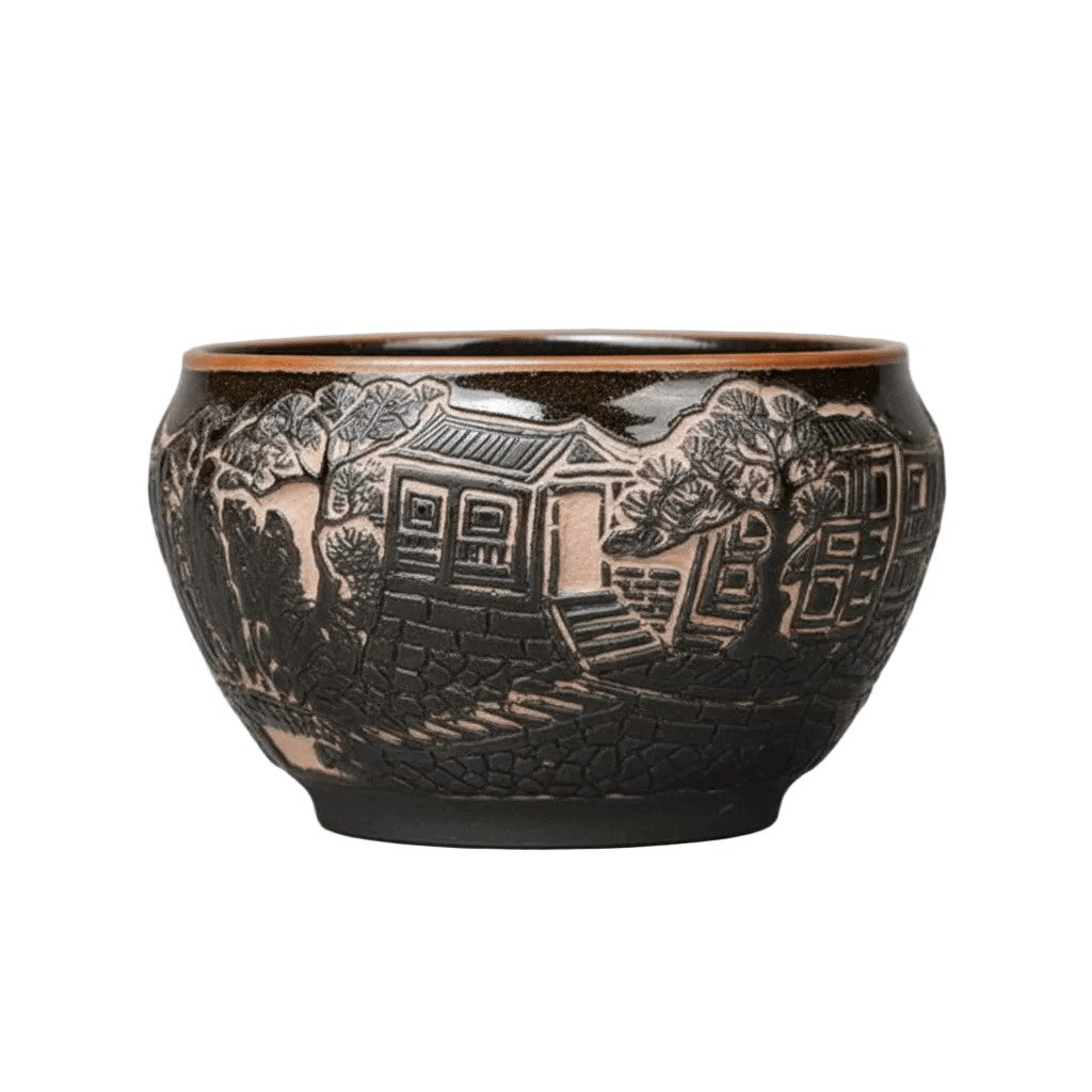 Unique Artisian Porcelain Tea Cup Gift Home Decor Decorative Bowl