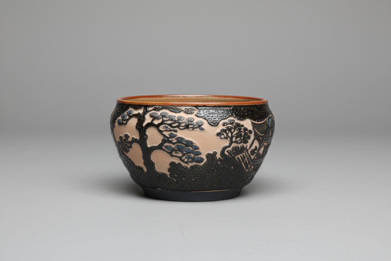 Unique Artisian Porcelain Tea Cup Gift Home Decor Decorative Bowl