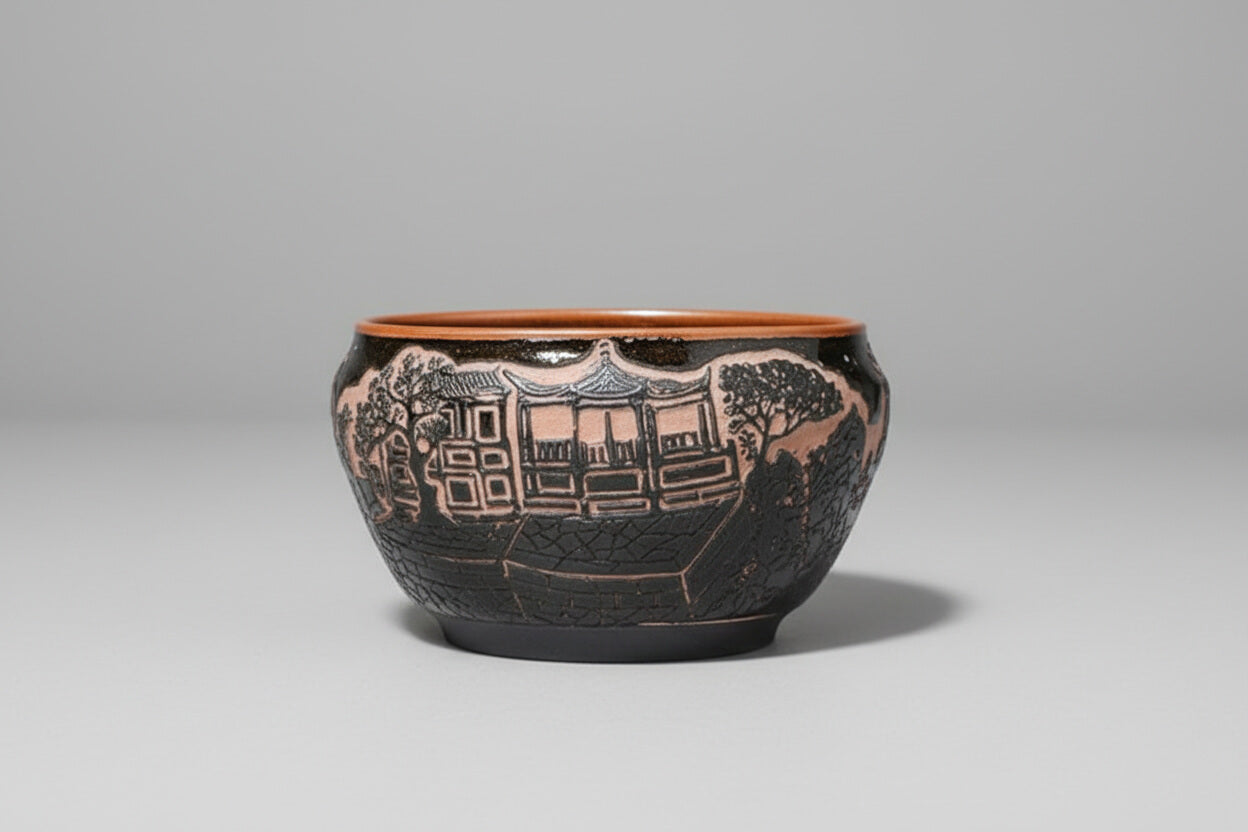 Unique Artisian Porcelain Tea Cup Gift Home Decor Decorative Bowl