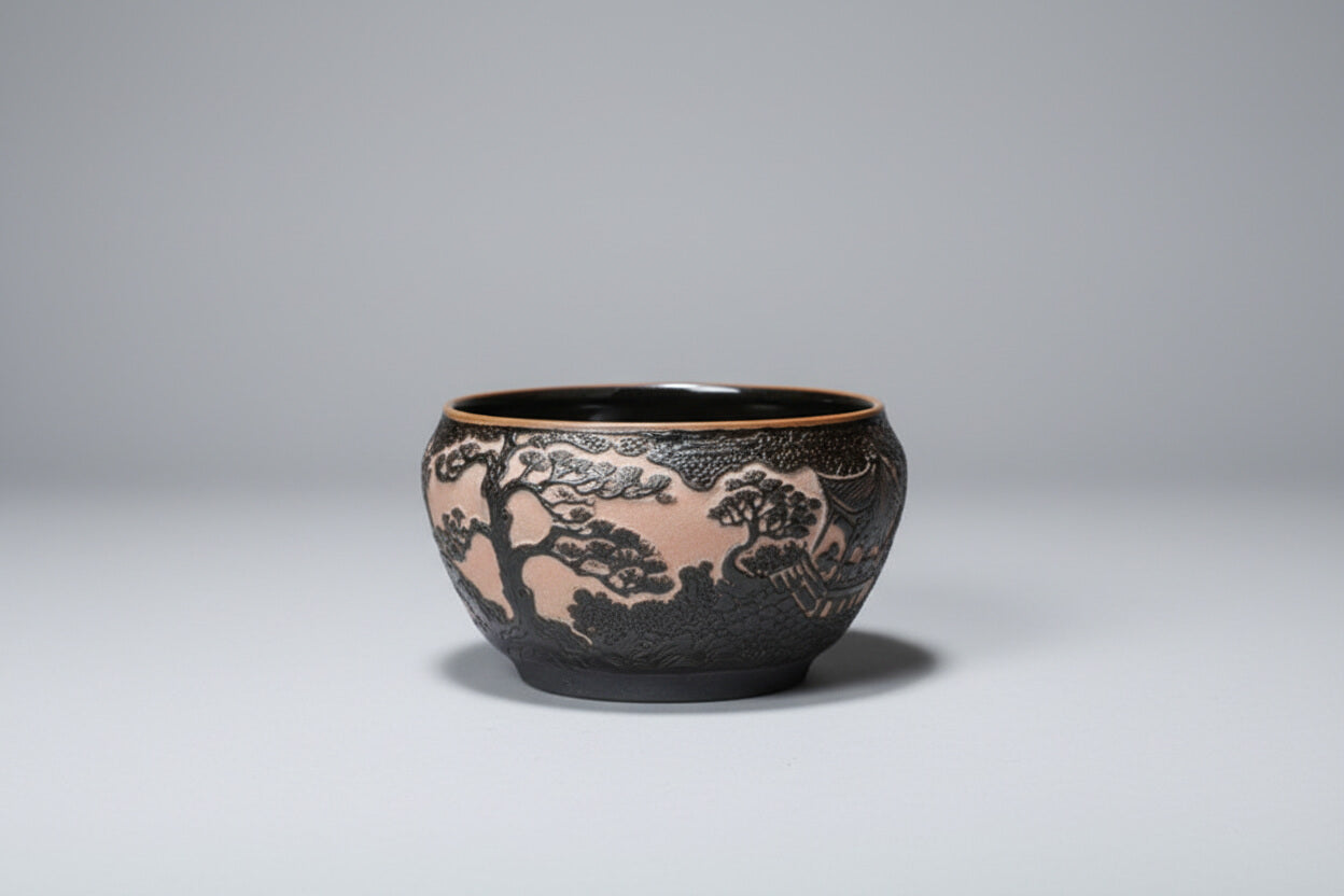 Unique Artisian Porcelain Tea Cup Gift Home Decor Decorative Bowl