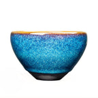Blue Jian Zhan Tenmoku Tea Bowl