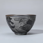 Porcelain Carving First Emperor of China Qin Shi Huang