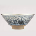 Coneflower Tenmoku Jian Zhan Matcha Tea Bowl