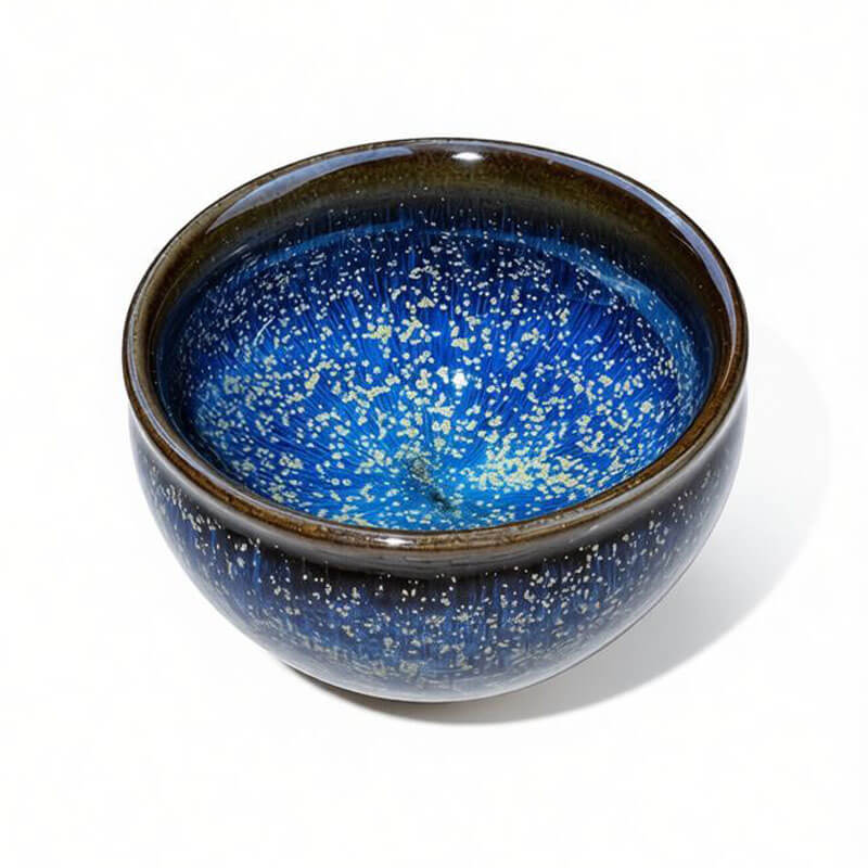 Moonlit Jian Ware Tenmoku Tea Cup