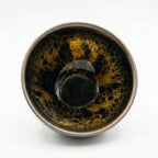 Golden Yohen Tenmoku Tea Cup