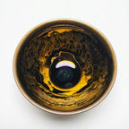 Golden Yohen Tenmoku Tea Cup