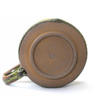 Green Partridge Jian Zhan Tenmoku Coffee Tea Cup and Saucers