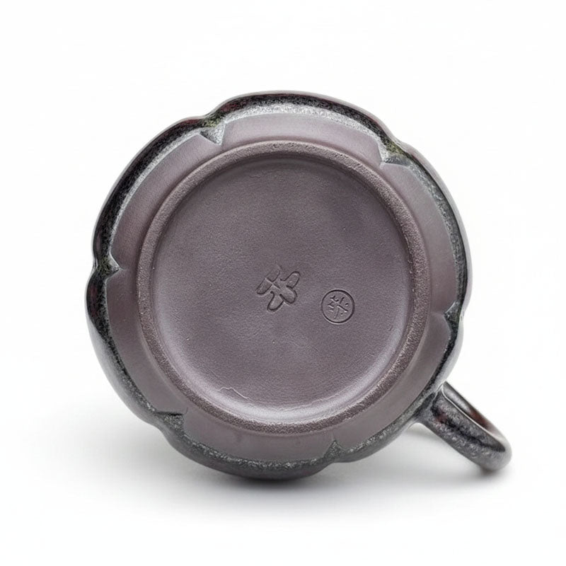 Ceramic Lantern Jian Zhan Tenmoku Glaze Teapot