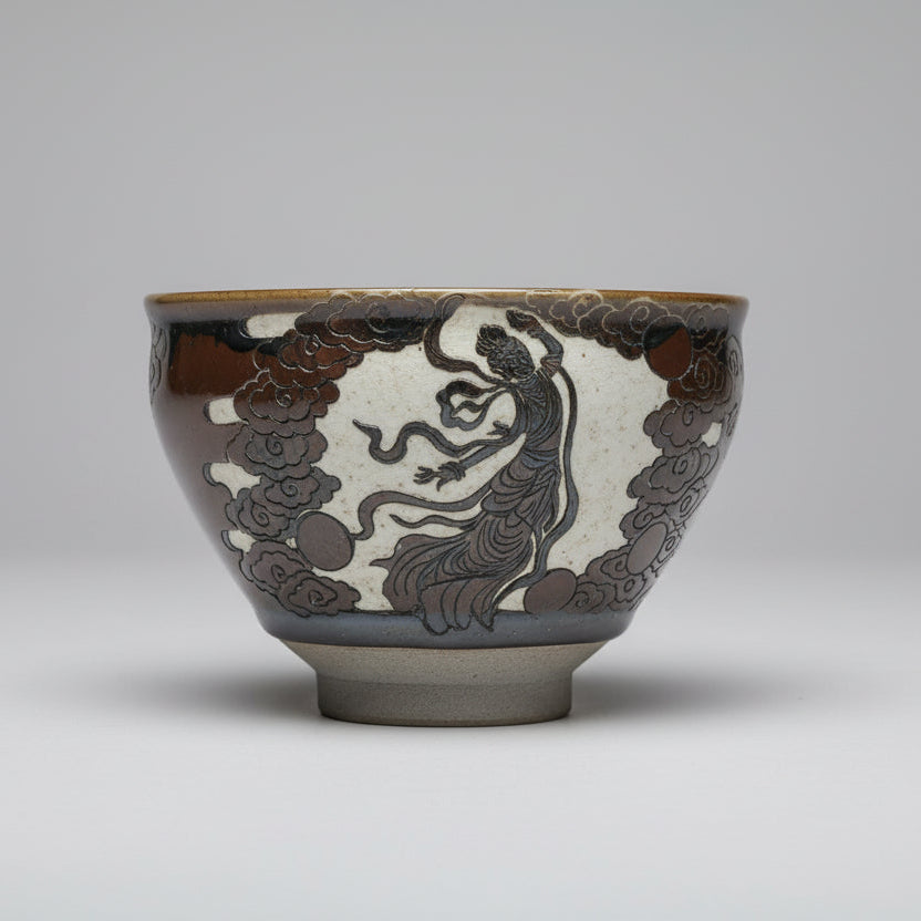 Hand-carved Porcelain Fairies