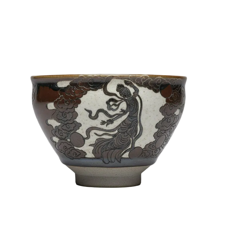 Hand-carved Porcelain Fairies