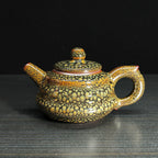 Miniature Essence Partridge Jian Zhan Tenmoku Gongfu Teapot 