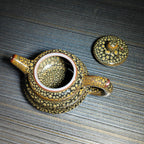 Miniature Essence Partridge Jian Zhan Tenmoku Gongfu Teapot 