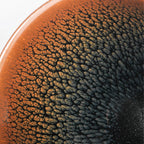 Partridge Tenmoku Glaze Jianzhan Ceramic Tea Cup