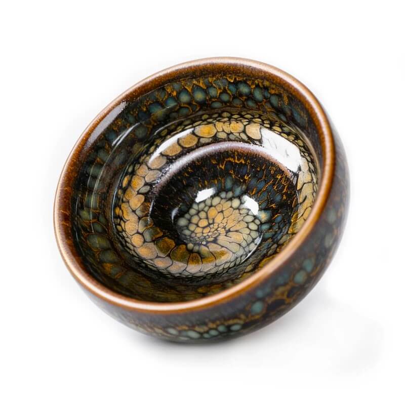 Twisted Partridge Tenmoku Bowl
