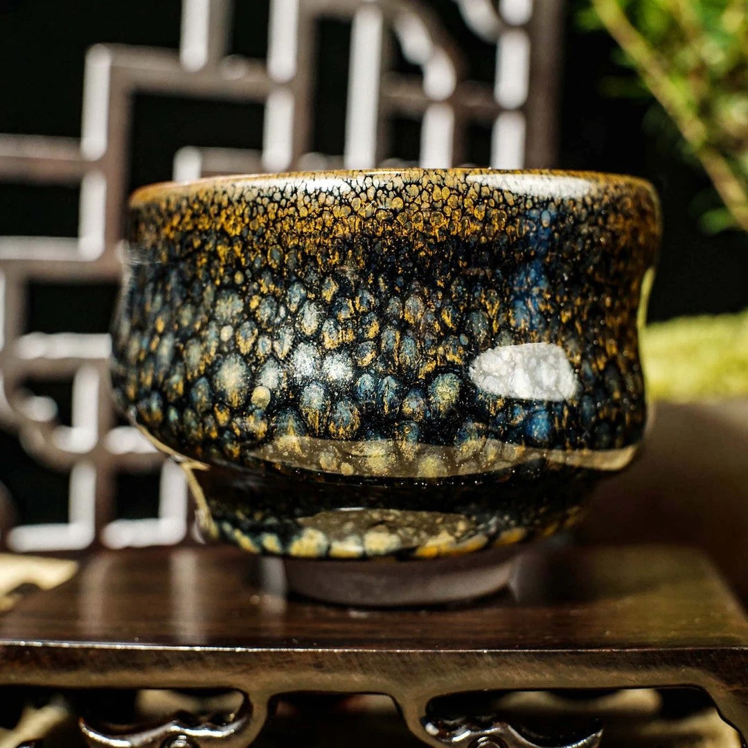 Twisted Partridge Tenmoku Bowl