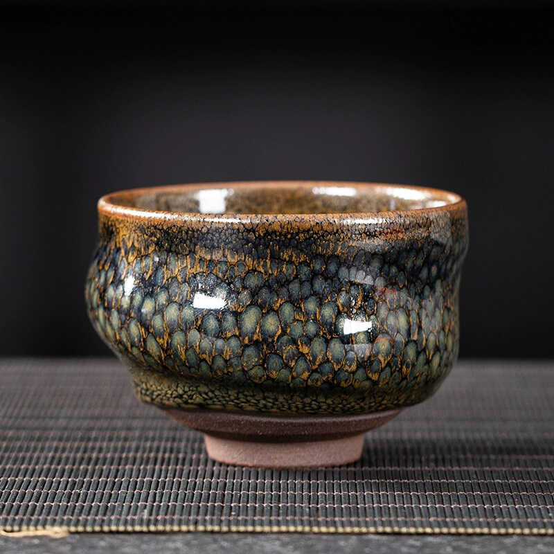 Twisted Partridge Tenmoku Bowl