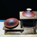 Persimmon Red Tenmoku Tea Gaiwan
