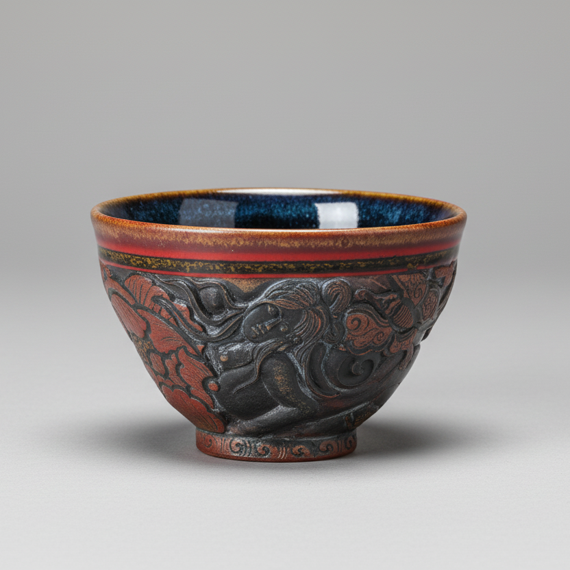 Porcelain Sgraffito Girl - The Illusion of Form